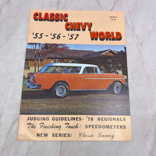 Speedometers - '55, '56, '57 Classic Chevy World Magazine - Apr 1978 M30