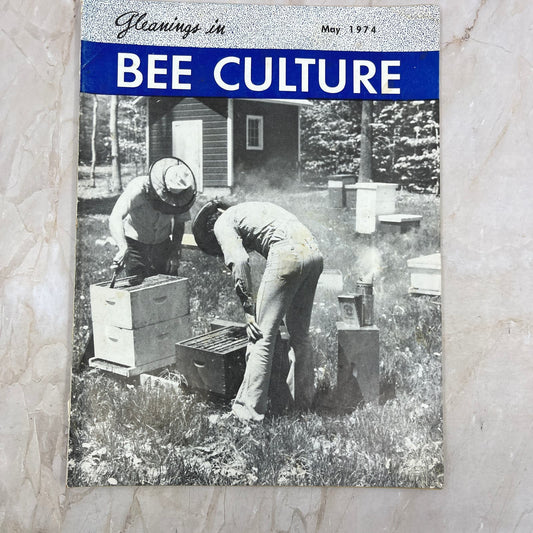 1974 May - Gleanings in Bee Culture Magazine - Bees Beekeeping Honey M9