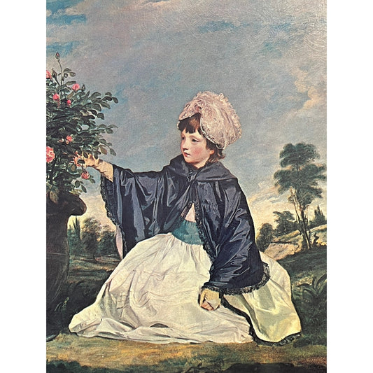 In Lady Caroline Howard - Sir Joshua Reynolds Vintage Art Print 8x10 V5