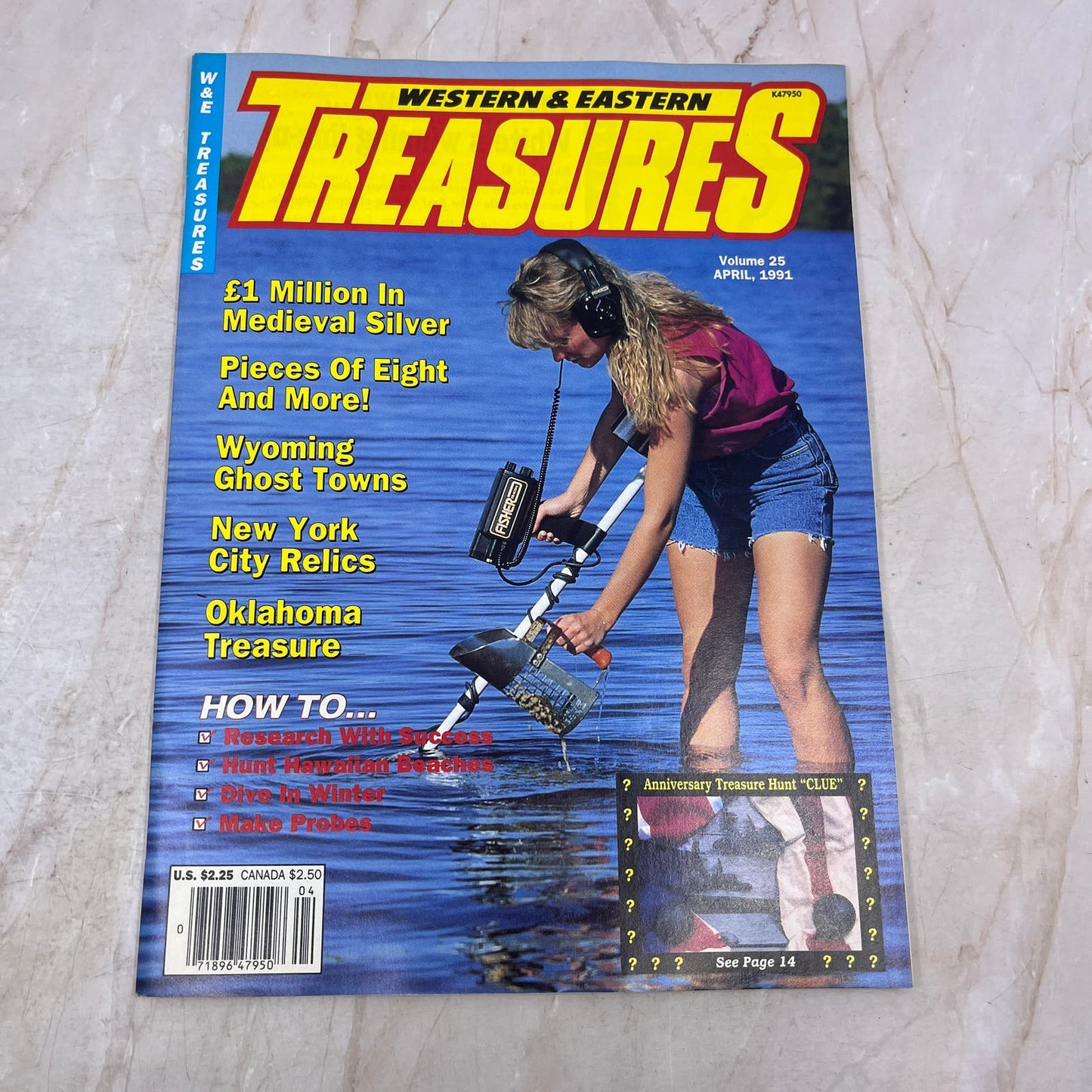 1991 April - Western & Eastern Treasures Magazine - Treasure Hunting Gold M12