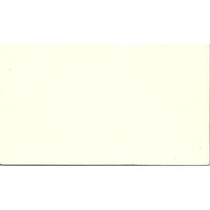 James Walden Brown & Root De France Vintage Business Card TH2-B1