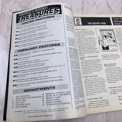 1988 Feb - Western & Eastern Treasures Magazine - Treasure Hunting Gold M11