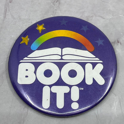 Book It! Vintage Pinback Button TC5-PB