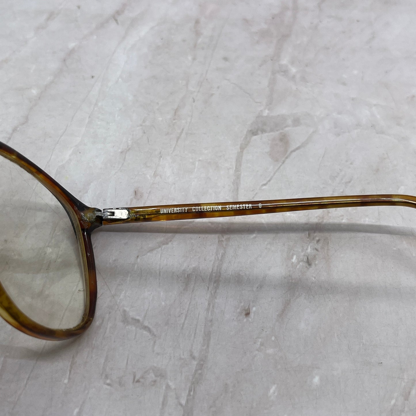 Retro University Collection Semester 6 140 Israel Oversize Eyeglasses TH9-G3-6