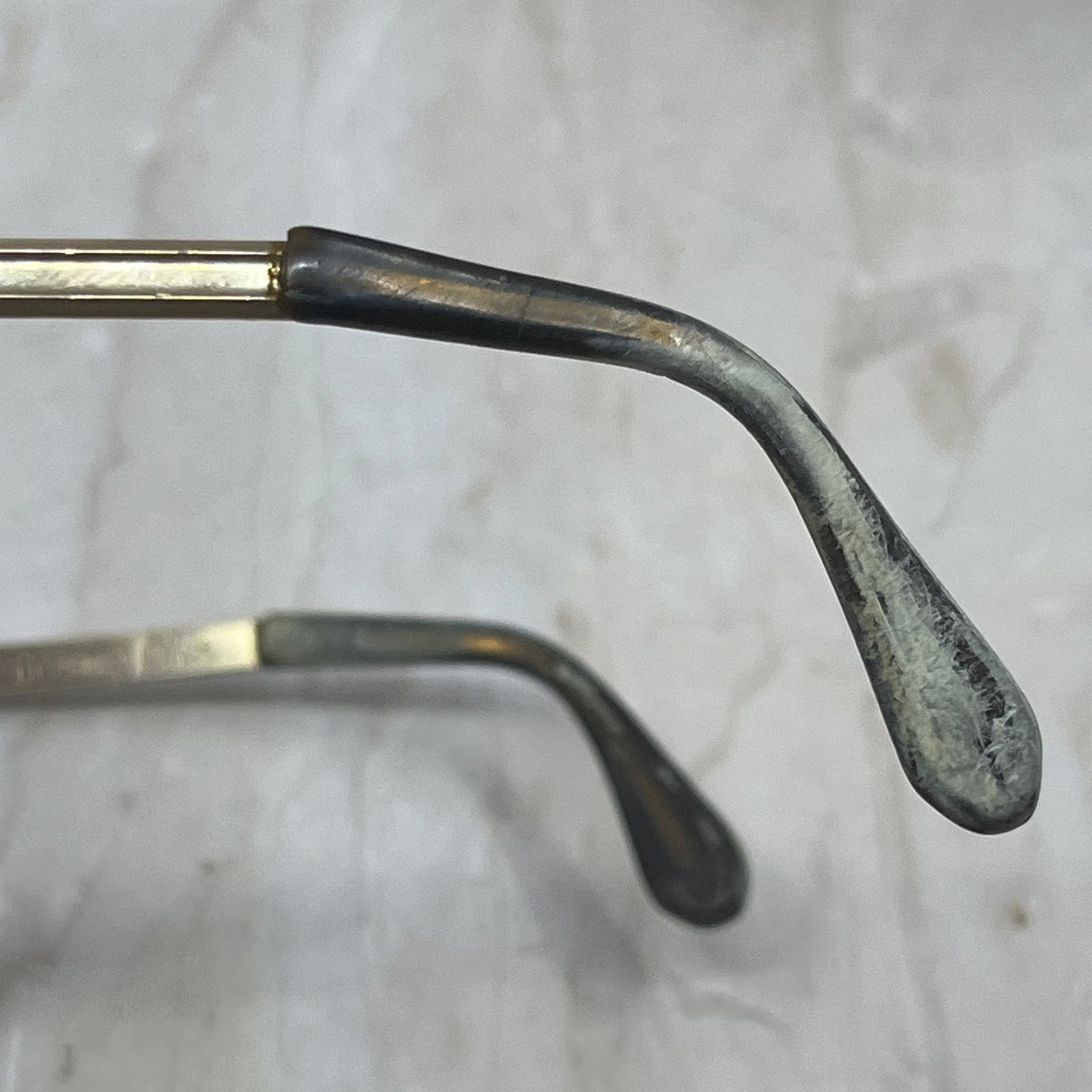 Vintage Benson's 12k GF Aviator Glasses Eyeglasses Frames 5 3/4 England SB8