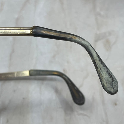 Vintage Benson's 12k GF Aviator Glasses Eyeglasses Frames 5 3/4 England SB8