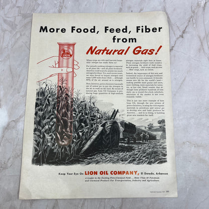 Lion Oil Company El Dorado Arkansas 1951 Magazine Ad FL6-10
