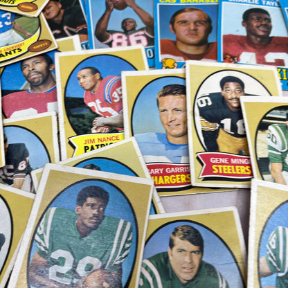 c1970 Collection of Assorted NFL Football Cards TF5