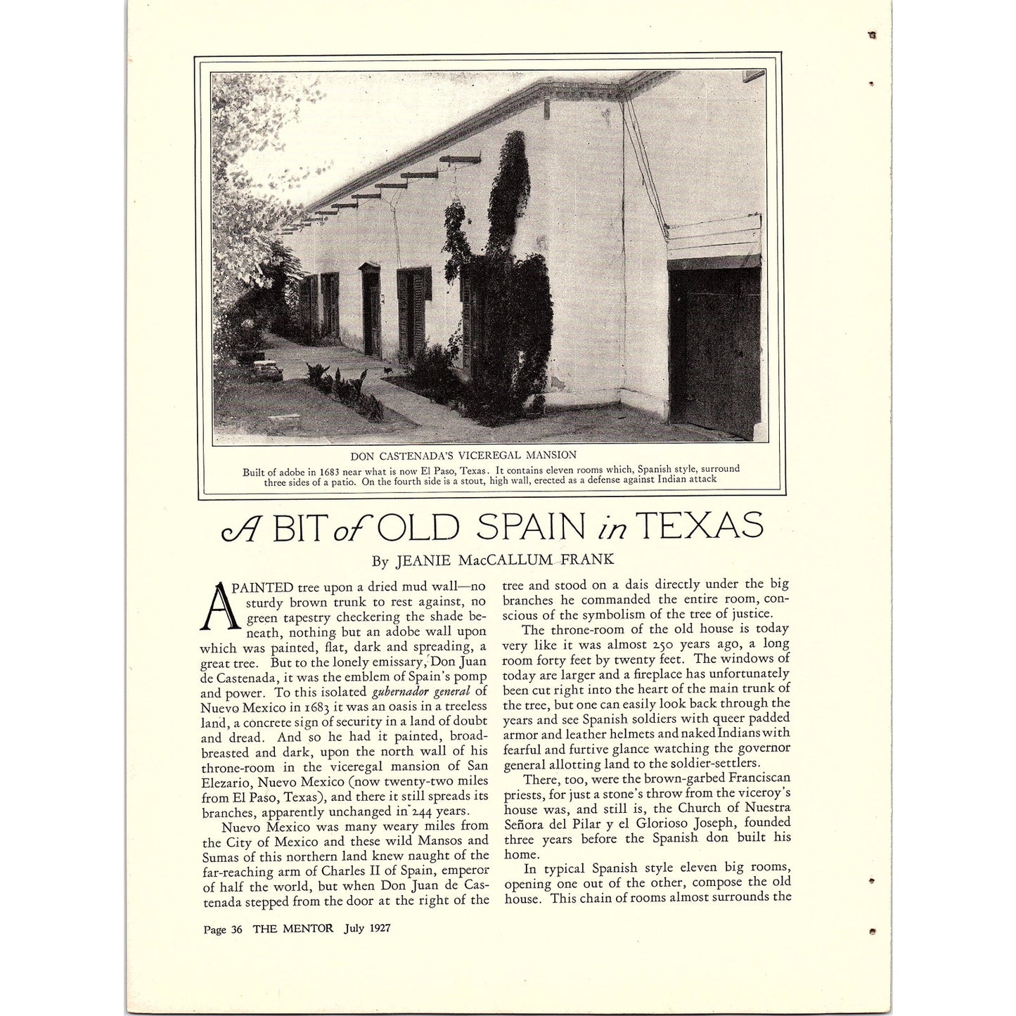 Three Girls of '76 Zeta Rothschild American Revolution 2 Page Article 1927 AG3-5