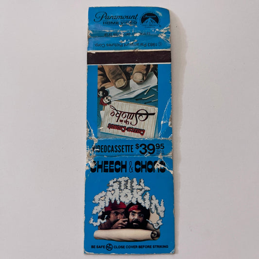 Cheech & Chong Still Smokin Movie Souvenir Vintage Matchbook Cover TB6-MB2-1