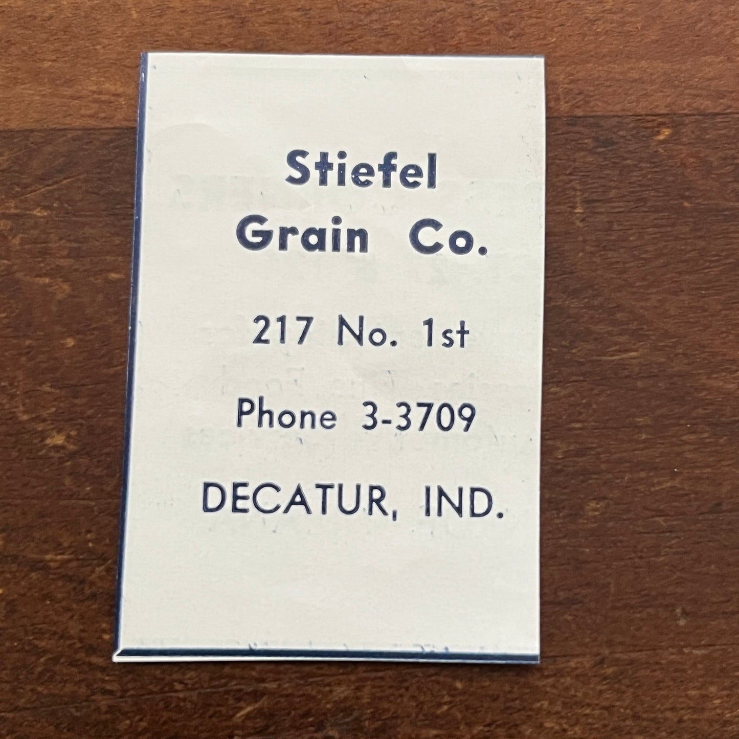 Stiefel Grain Co 217 No. 1st St Decatur Indiana 1964 Ad AG1-S10
