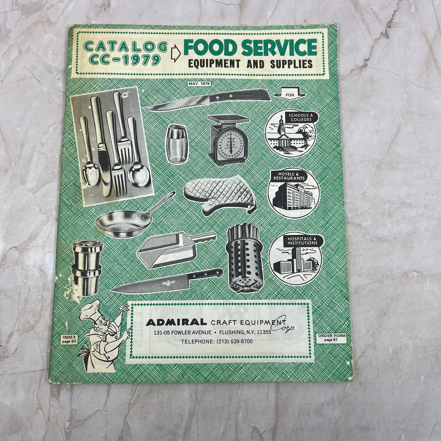 1979 Food Service Equipment and Supplies Catalog Admiral Craft Equipment TI9-P3