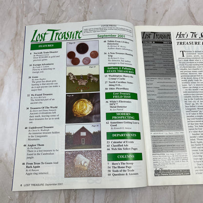 2001 Sept - Lost Treasure Magazine - Treasure Hunting Gold Prospecting M14