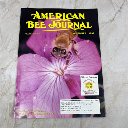 1997 Nov American Bee Journal Magazine Bees Beekeeping Honey M7