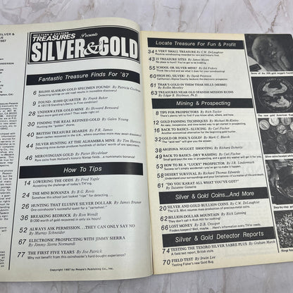 1987 Western & Eastern Treasures' Silver & Gold Magazine Treasure Hunting M20