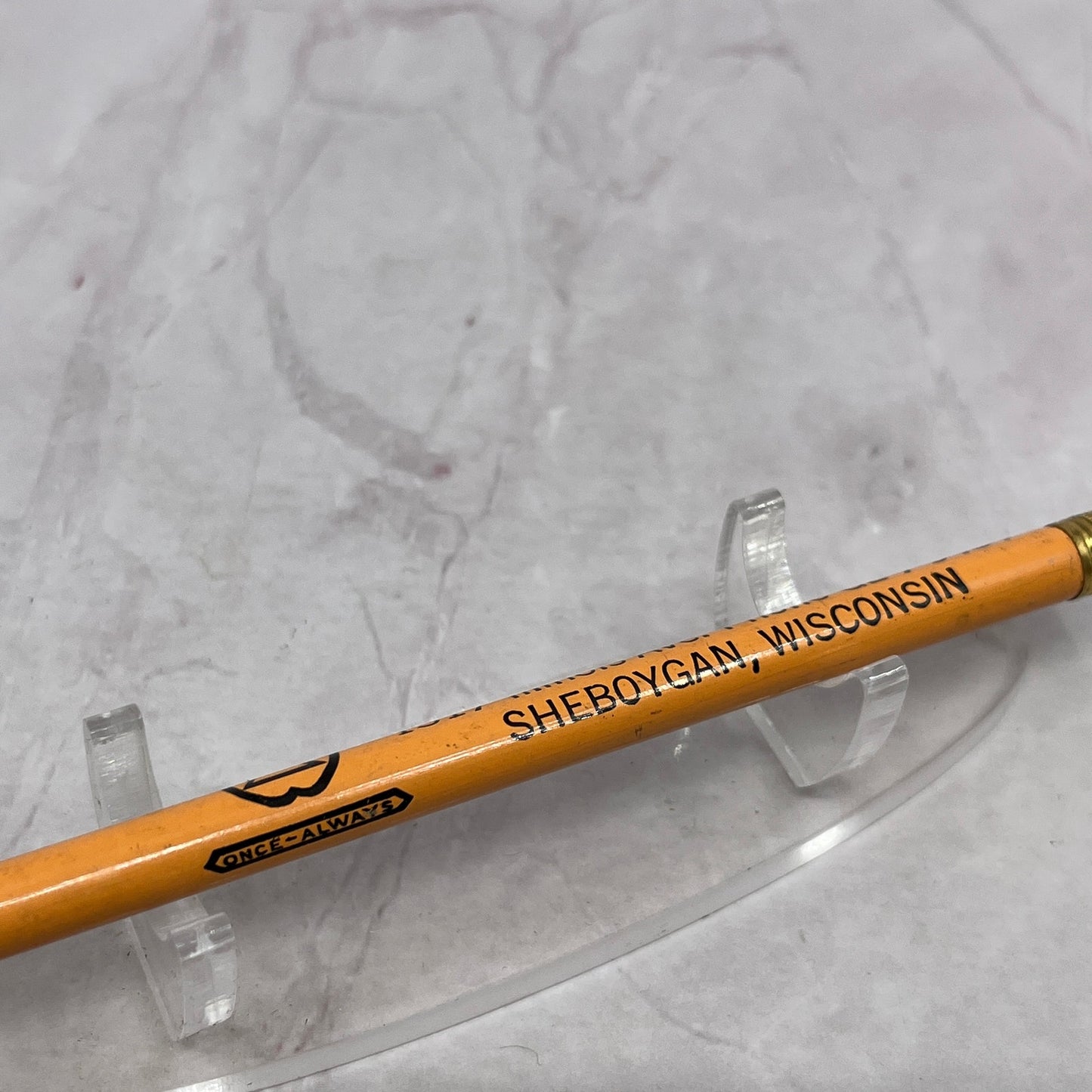 Vintage Grasse Bros Oil Co Sheboygan WI Advertising Pencil TC5-PN1