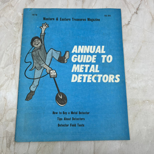 1978 Western & Eastern Treasures Magazine Annual Guide to Metal Detectors M18