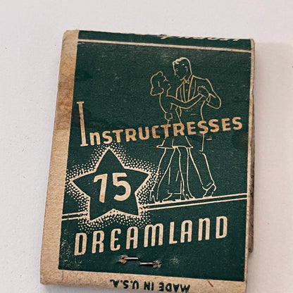 Dreamland 3945 S. Harlem Ave NY Vintage Matchbook Cover TB8-MB3-10