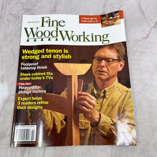 Wedged Tenon - Oct 2010 No 214 - Taunton's Fine Woodworking Magazine M34