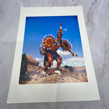 Taos Indian Dancer Lithograph 10.5x14" Art Print V22