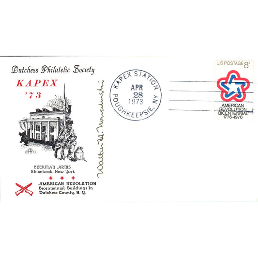 1973 Kapex Beekman Arms Rhinebeck Poughkeepsie NY Postal Cover TI5-PC1