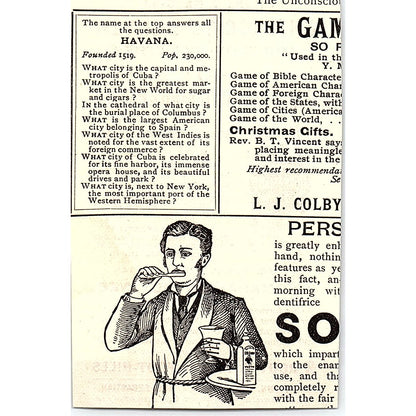 Chicago, Rock Island & Pac RY New Route Via Omaha, Lincoln NE 1892 Ad AG2-M12