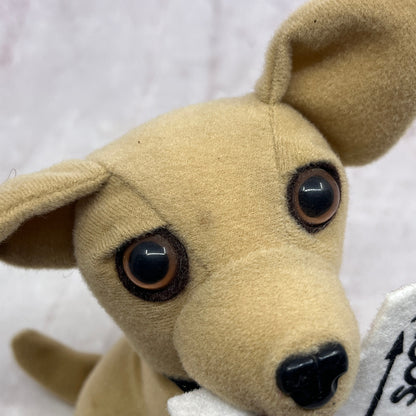 Vintage Yo Quiero Taco Bell Talking Chihuahua Dog Plush Toy 6" Free Tacos TA9