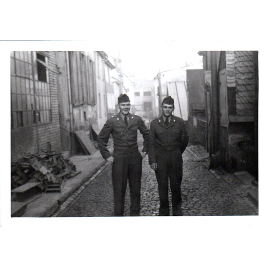 US Soldier Wright & Seggech Postwar Germany c1954 Army Photo AF1-AP7