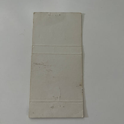 Man Brushing Teeth Peter Max Pop Art Vintage Matchbook Cover SC4-R8