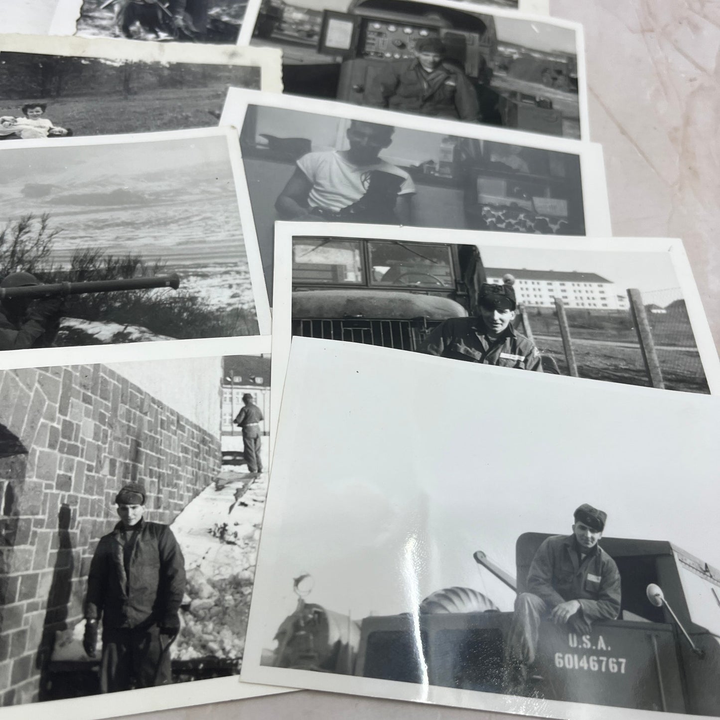 Huge Photo Lot Cpl Bernard J. Zelinsky Stationed Postwar Germany c1954 TG7-AP3