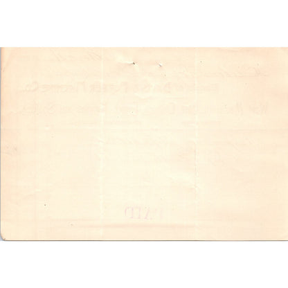 1897 Davis & Furber Machine Co North Andover Depot MA Billhead Letterhead D17-2