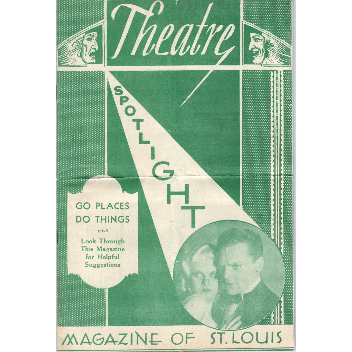c1920 Theatre Spotlight Magazine of St. Louis MO AD7