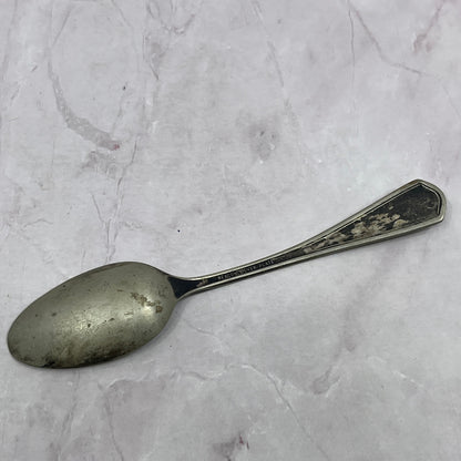 Oneida Silverplate Beacon 1931 Miami Teaspoon 5.5" Vintage Silverplate TC5-OS-12