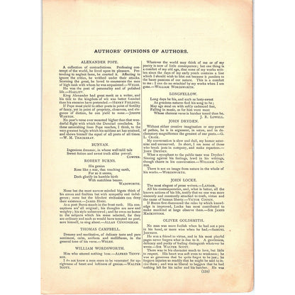 Authors' Opinion of Authors 2 Pages 1884 Perfect Jewels TA5-CJ-6