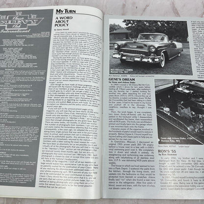 Engine Assembly - '55, '56, '57 Classic Chevy World Magazine - May 1984 M31