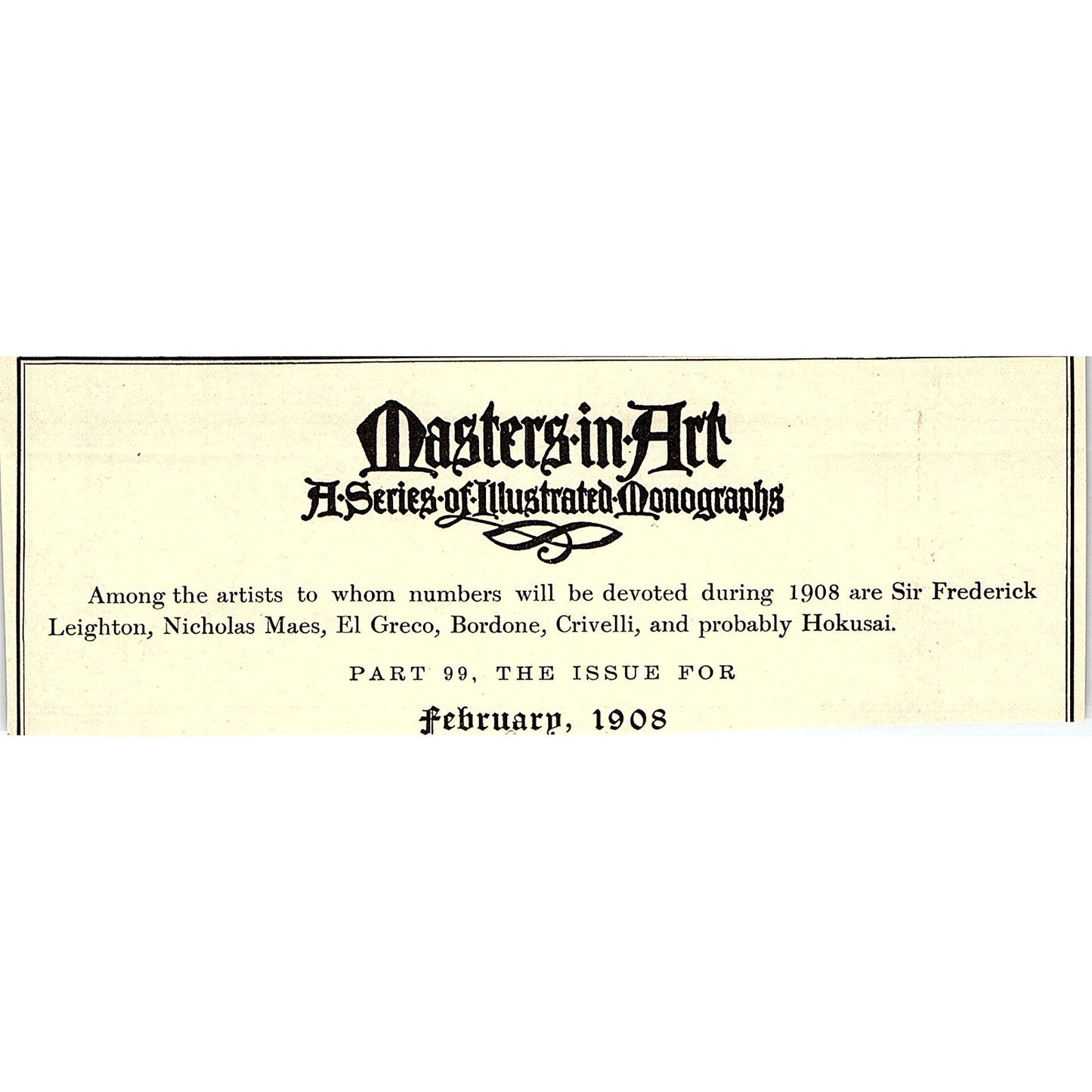 Winsor & Newton Ltd Art Supplies Broadway New York City - 1908 Ad AF4-3