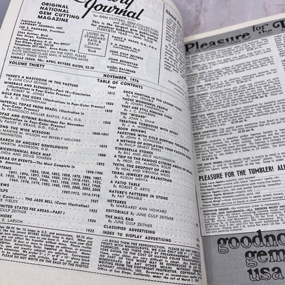 Liberty Bell in Jade - Lapidary Journal Magazine - Nov 1976 M22