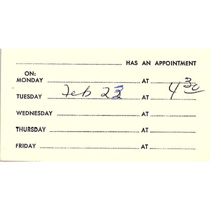 North Bend Medical Center Philip J Keizer North Bend Oregon Business Card SB4-B1