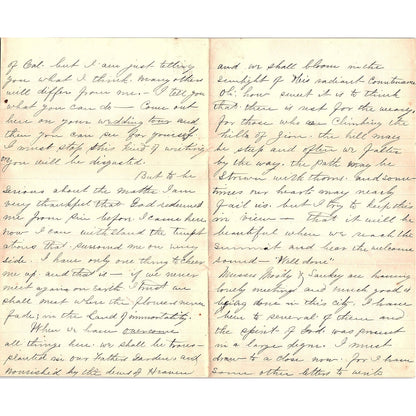 1880 Original Handwritten Letter From San Francisco CA AF4-2