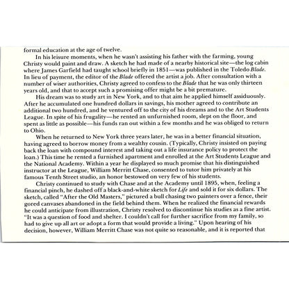 c1920 Scene at the Signing of the Constitution Vintage Art Print 5x8" V17