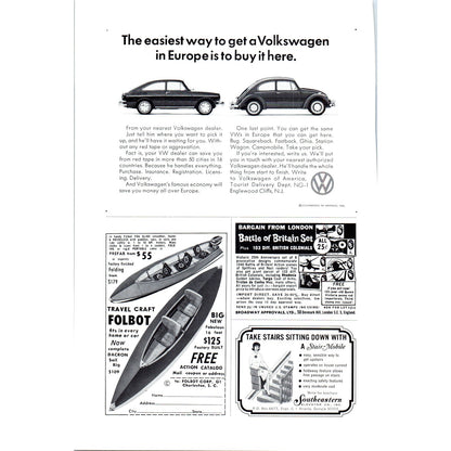 1967 Ford Thunderbird Red Automobile Car - Vintage Magazine Ad D20