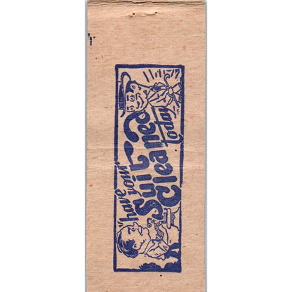 Lloyd Bangsberg Cleaners Taylors La Crosse WI Vintage Matchbook Cover SD2-Y15