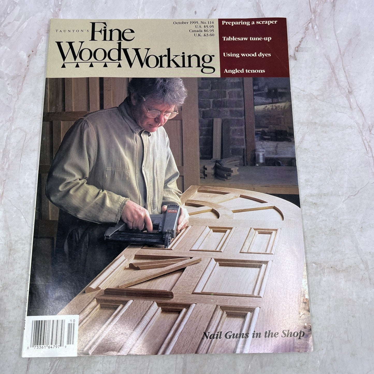 Nail Guns - Oct 1995 No 114 - Taunton's Fine Woodworking Magazine M36