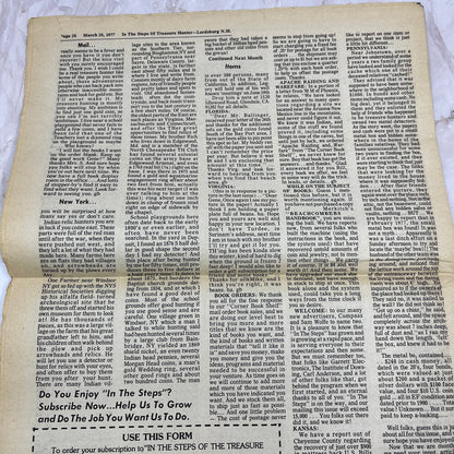 1977 March - In the Steps of the Treasure Hunter Newspaper - Lordsburg NM M11