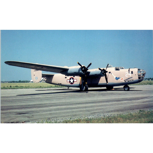 Consolidated B-24D Liberator Vintage Postcard PC2