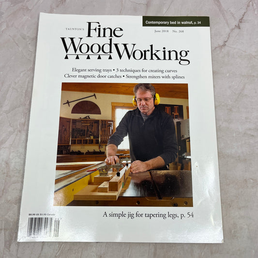 Leg Taper Jig - Jun 2018 No 268 - Taunton's Fine Woodworking Magazine M36