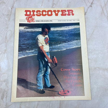 1983 Vol I White's Electronics Discover Newsletter Metal Detectors M19