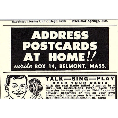 Speedie Stitcher Sews Leather Sportsman's Post New York 1955 Ad AF9-S7