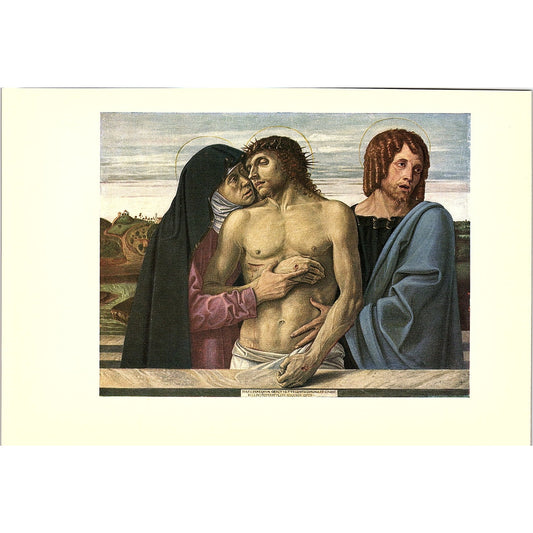 Pieta - Bellini Masterpiece c1910 Art Print AG5-4