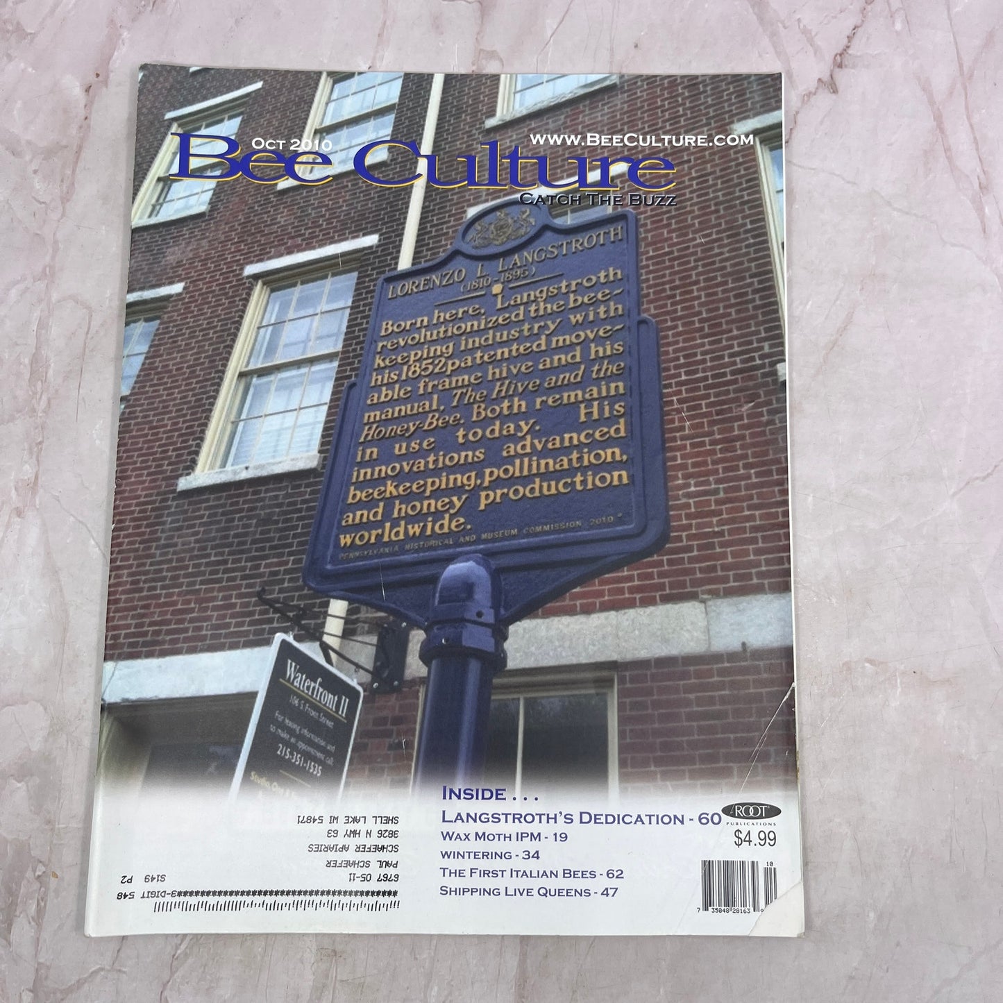 2010 Oct - Bee Culture Magazine - Bees Beekeeping Honey M32